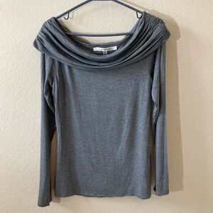 Max Studio Woman Grey Long Sleeve Top
